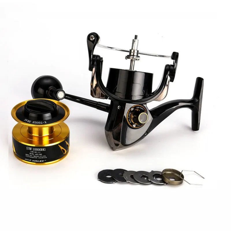 Madmouse 2024 Japan Made Saltiga SW Spinning Reel Alloy 35kg Drag