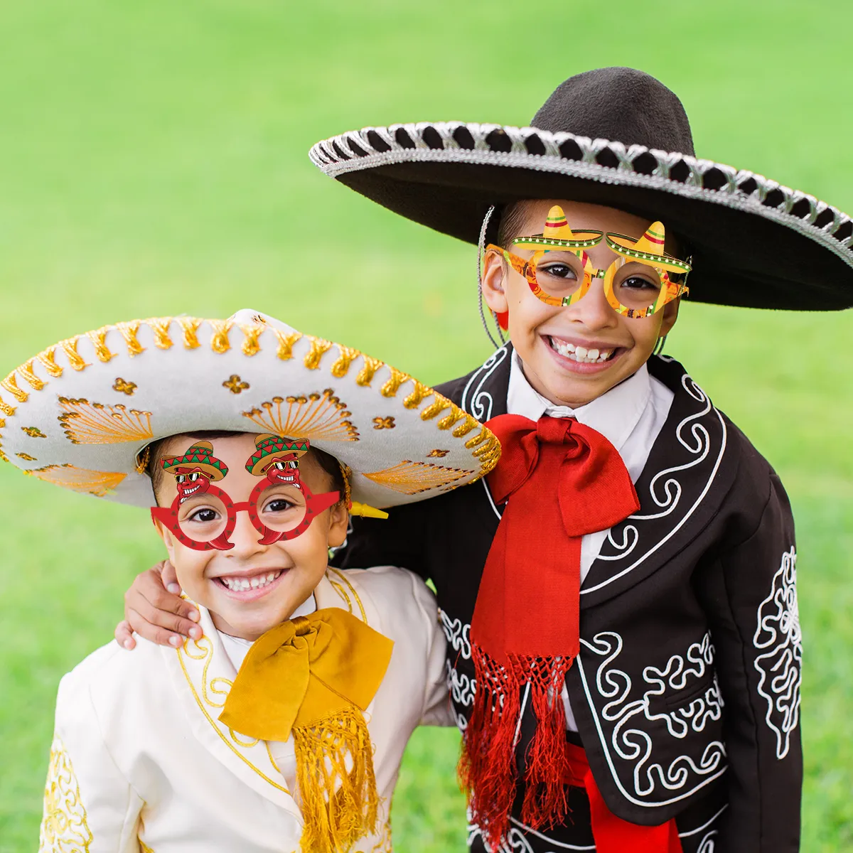 Mexican Theme Party Paper Glasses Set Cinco De Mayo Hat And Tea Party Headbands Supplies For Dia De Muertos Sombrero Hairband Props From Homepro18 4.76 DHgate.Com
