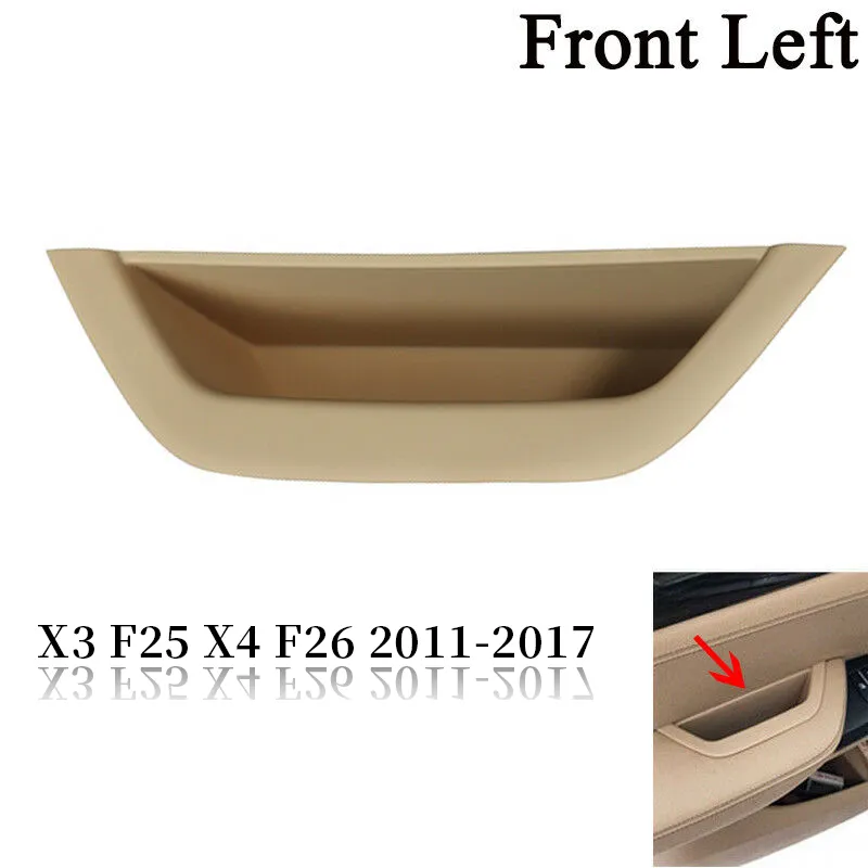 Interior Driver Side Door Armrest Cover / Handle Pull Trim For BMW X3 X4 F25 F26 2011-2017