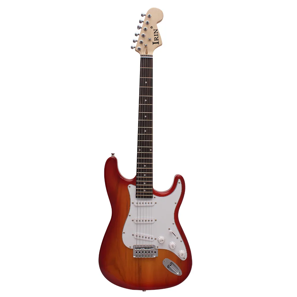 IRIN 6-String Electric Guitar with Basswood Body, Bag, Amp
