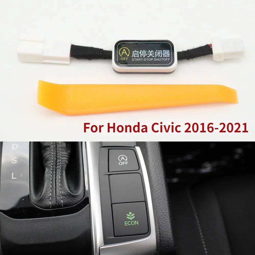 Piece Of 1 Auto Start Stop Delete Fit For Honda Accord Sedan 10th Gen 2018-2022