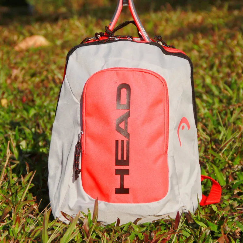 DHgate Original Kids Tennis Backpack with 1 2 Pack HEAD Rackets for Boys and Girls Perfect for Tennis Raquete de Padel Sports Activities Sports Outdoors