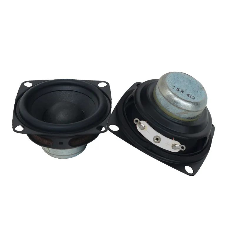 Pack 2 Altavoces Woofer De 2 Pulgadas – 15W 4Ω, Sonido Claro Y Graves Contundentes, Ideal Para Bricolaje Y Equipos De Audio