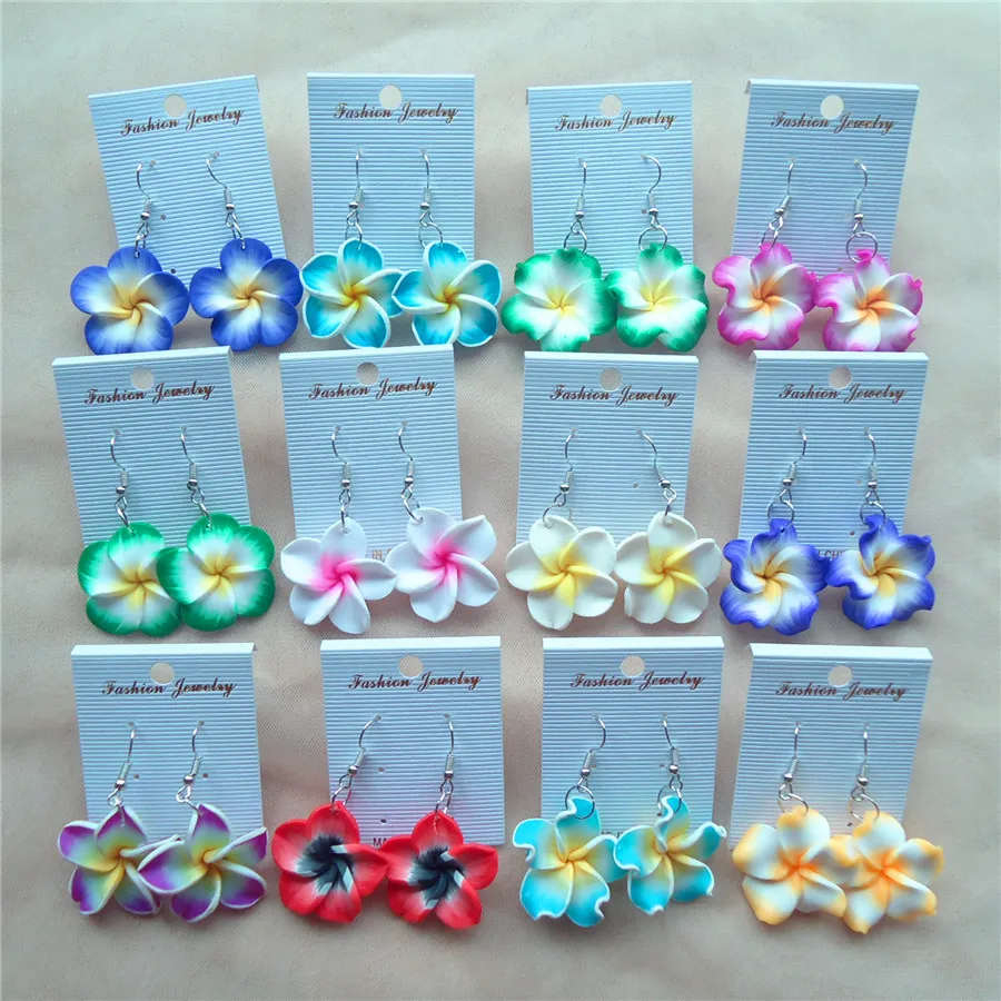 逆輸入 Hawaiian Plumeria Flower Mixed Dangling Drop Frangipani 食器