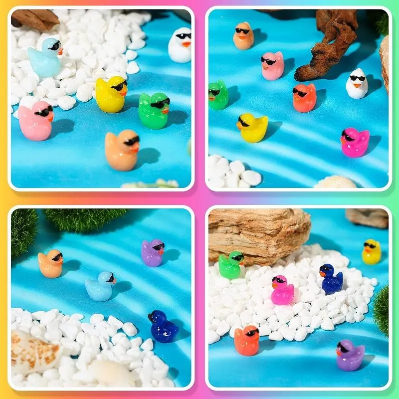 42 Figurines Miniatures Animaux En Résine - Set Décoration Micro-paysage, Maison De Poupée, Créatif