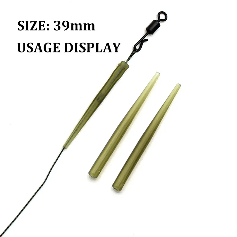 Save Big on Bulk Anti Tangle Fishing 30PCS Carp Fishing Anti Tangle Sleeve  Accessories Helicopter Rig Tubing Hook Swivel Connector Sleeve For Fishing 