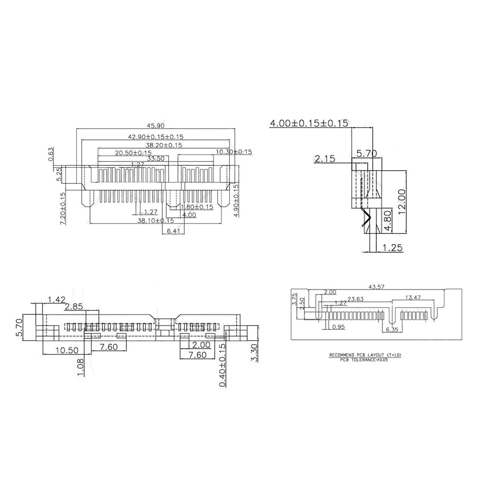 Adapter/converter SATA 22 Pin Male To SATA 22 Pin Female - Trade Cluj - Online M