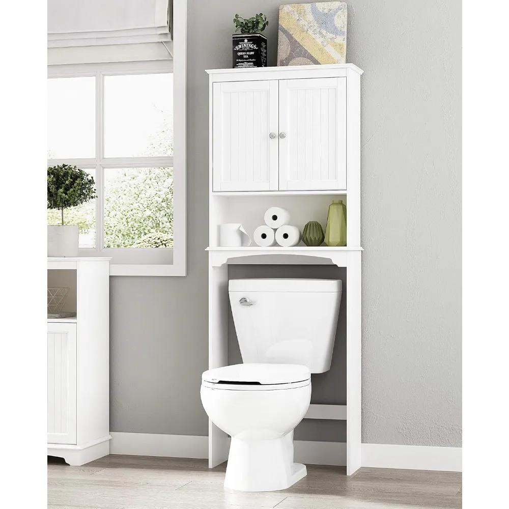 XARLTR Over The Toilet Storage Cabinet, Over Toilet Bathroo Organizer