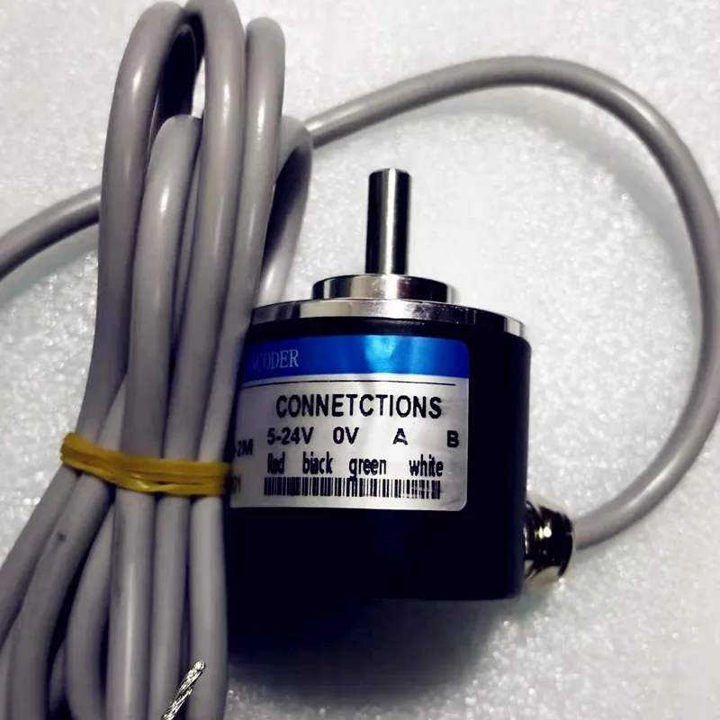 Ab Speed Encoder DHgate.com:5V-24V 6mm Shaft 100/200/360/400/600/1000P/R Rotary AB DC ...
