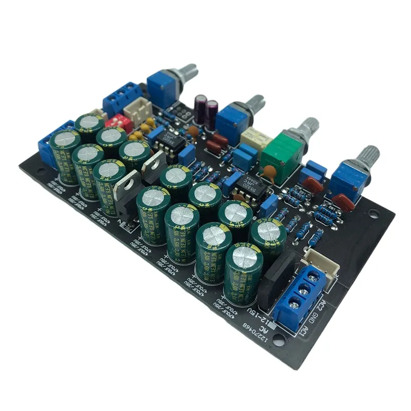 Phono Tube Preamp For Turntable JJRC5532 OP AMP Preamp Amplifier Tone ...
