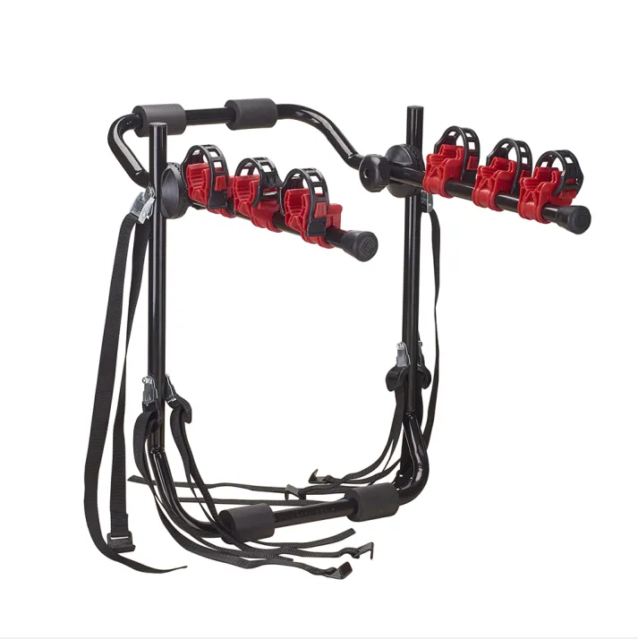 Car Rear Trunk Bicycle Rack Three Bike Stand for SUV Vehicle