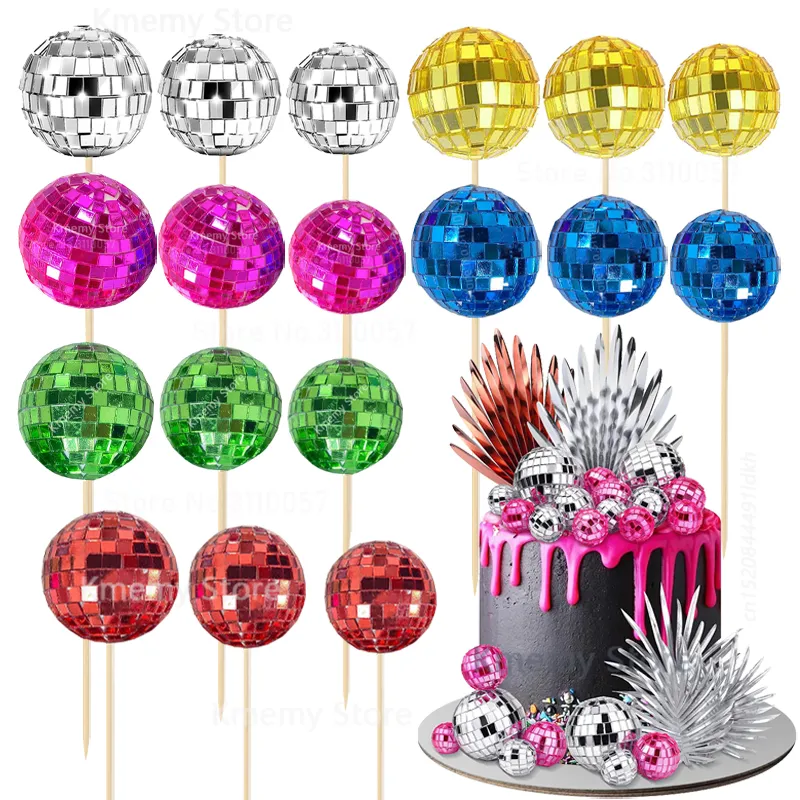Disco Ball Keychain 12 Pieces Disco Ball Party Favors Keychain | INDIA