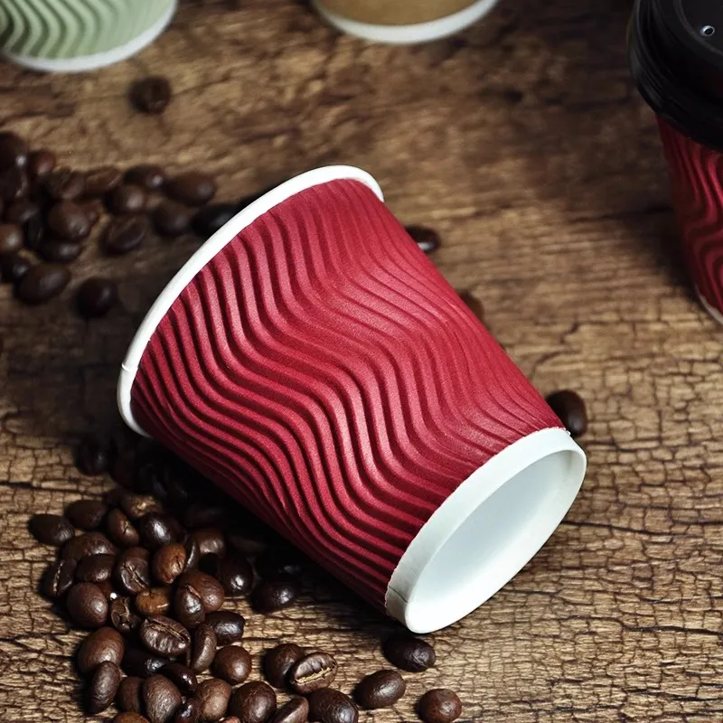 7oz 200ml Disposable Double Layer Kraft Paper Cups with Corrugated Heat  Insulation for Hot Drinks from Dhgate Coffee Filters - price 19.18