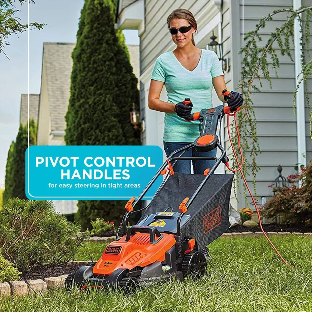 10 Amp Corded Electric Worx 40v Lawn Mower For Outdoor Patio And Garden Power BEMW472BH From Ddmyjul 204.87 DHgate.Com