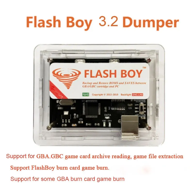 Recorder Burner Dump Board Games Card ROM Archive Backup for Flash