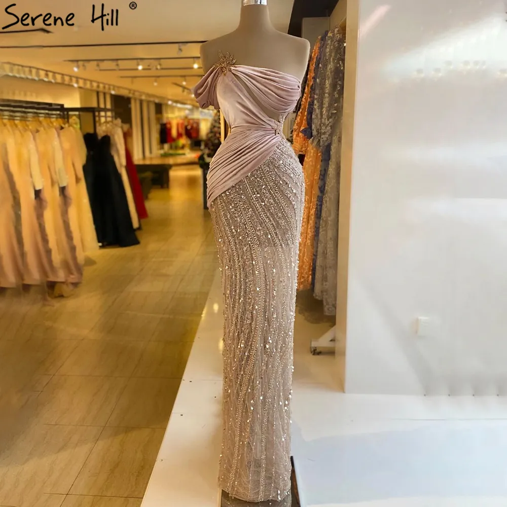 strapless open back dress Ladivine CD847CL Prom Dress - Dusty Blue main image 0