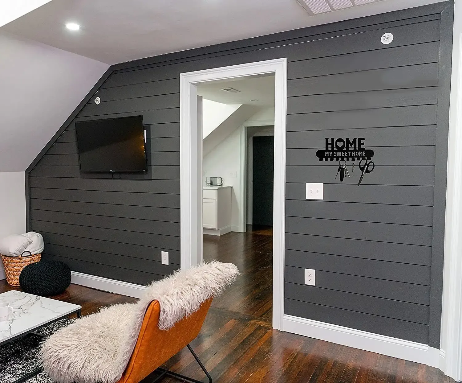 CIFBUY Sweet Home Wall Hanger Black Metal Key Holder Hook Glenn Closes For Front Door Kitchen And Garage 10 Hook Glenn Close Racks Ready To Hang From Homepro12 19.35 DHgate.Com