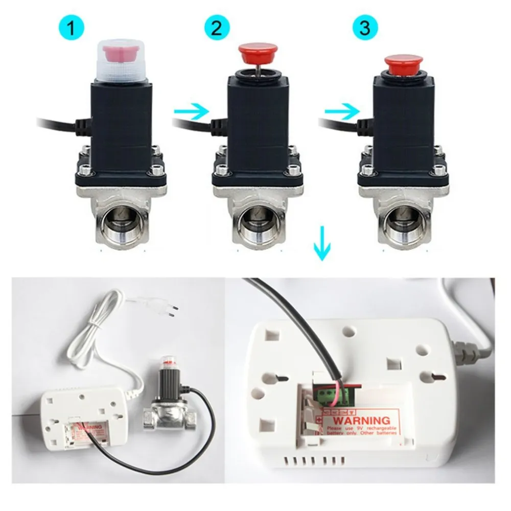 High-Sensitivity Smart gas leakage sensor with Digital Display, Driven ...