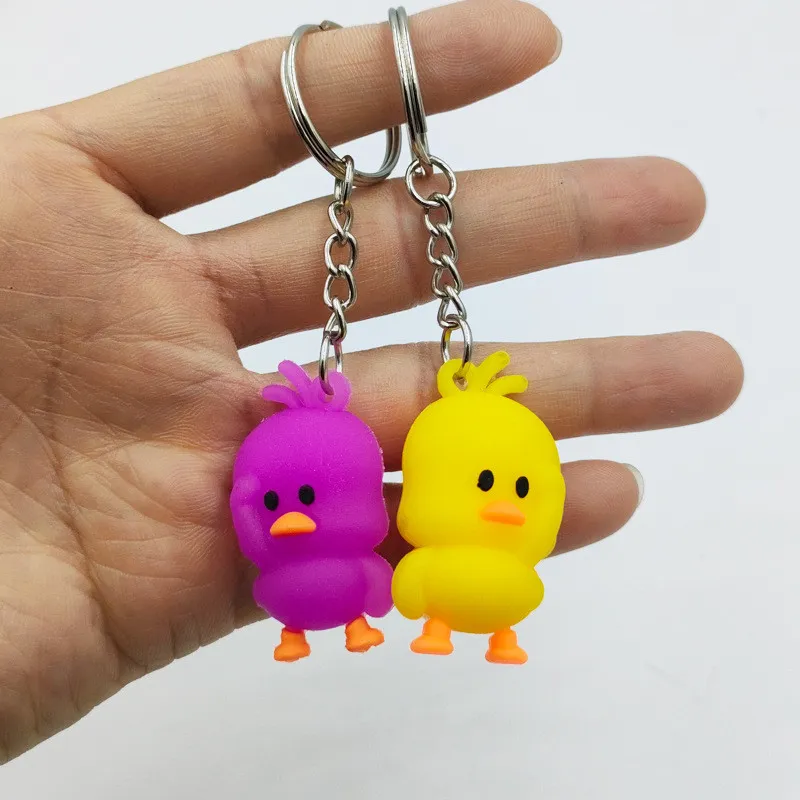 Personalised Duck Keyring, Keychain, Uk Seller, Animal Keyring, Farm
