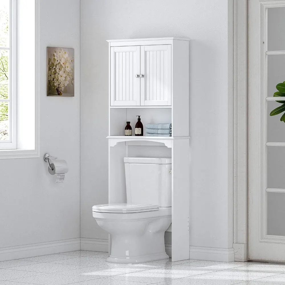 XARLTR Over The Toilet Storage Cabinet, Over Toilet Bathroo Organizer