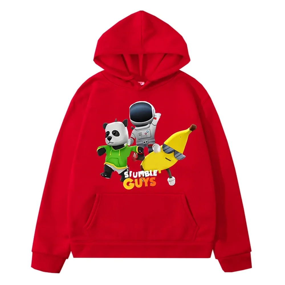 Anime Stumble Guys Hoodies For Boys Kids Fleece Sweatshirt Autumn Casual Jacket From Ddmymay 27.88 DHgate.Com