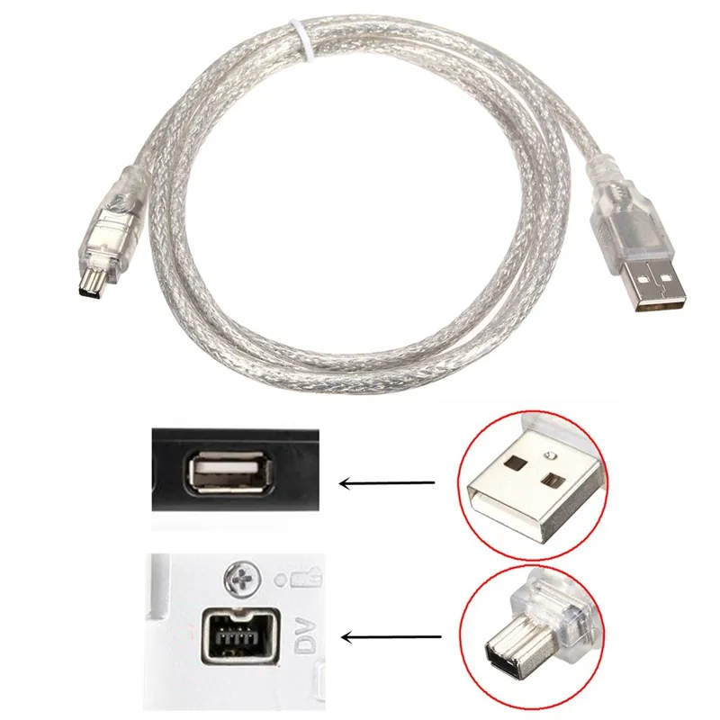 FW 037 USB Male To Firewire IEEE 1394 4 Pin Male... From Ddmyaug, $22. ...