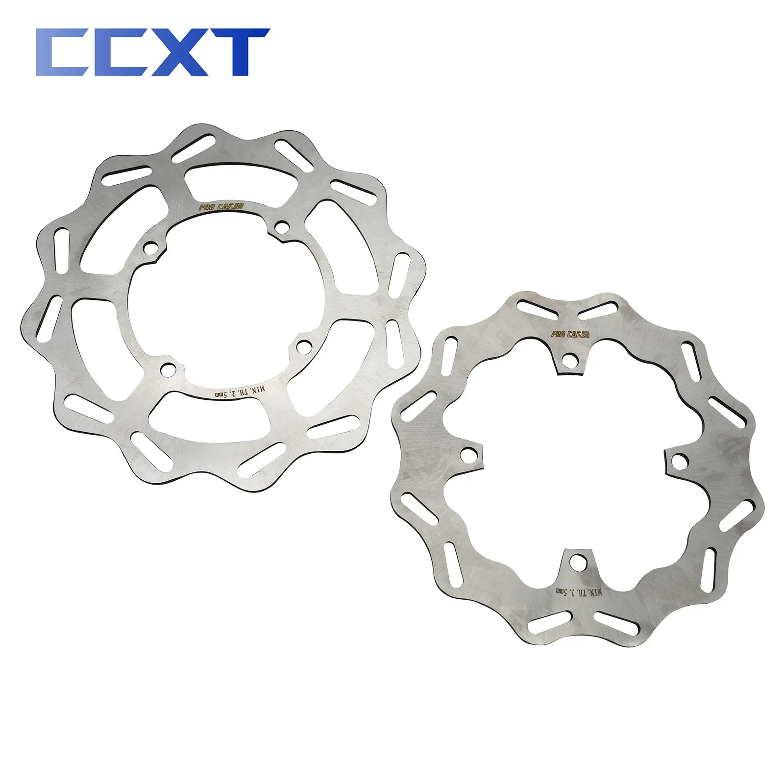 Motorcycles 240mm 270mm Stainless Steel Front Rear Brake Disc Rotors ...