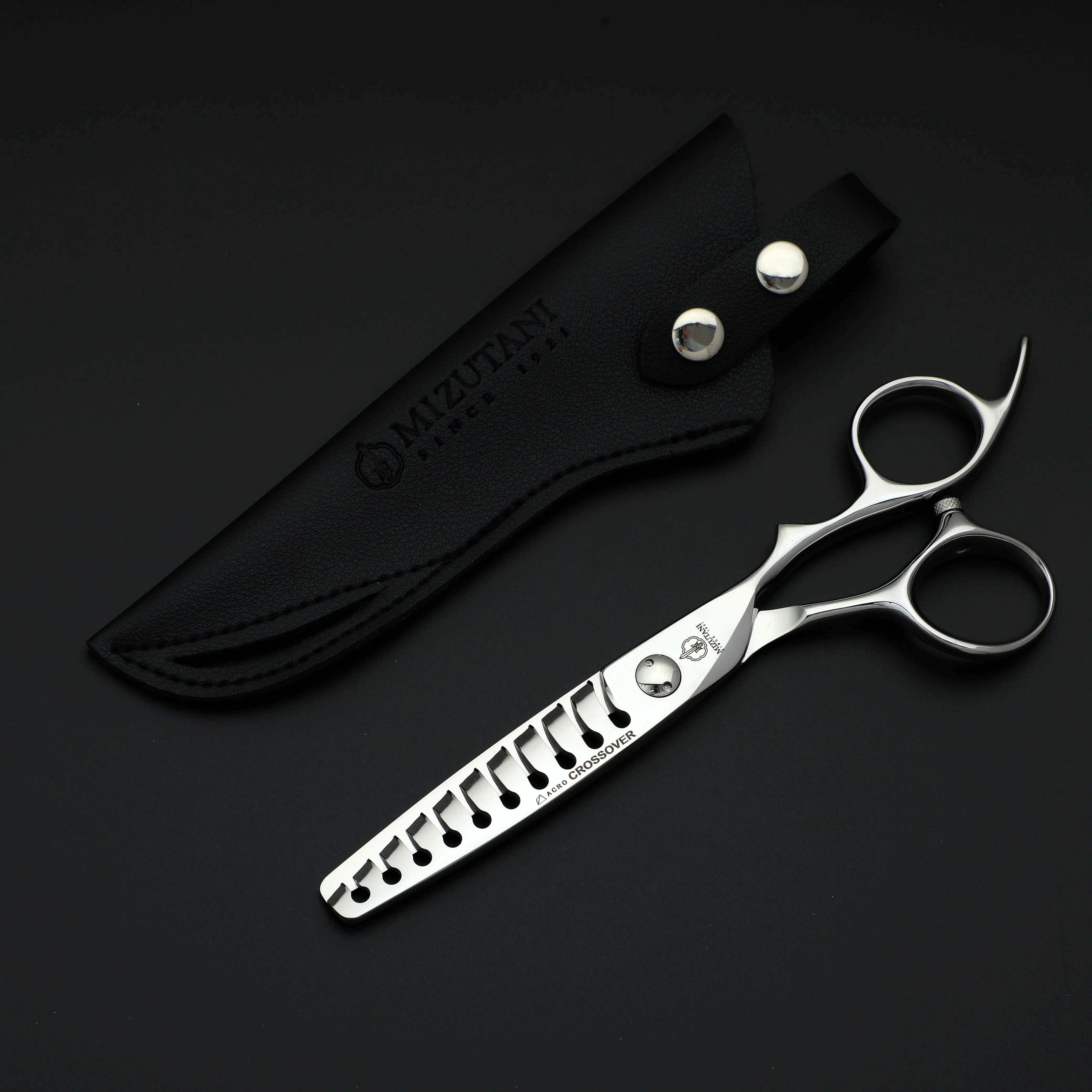 MIZUTANI 6 inch Hair Thinning Scissors with Japan 440c Steel