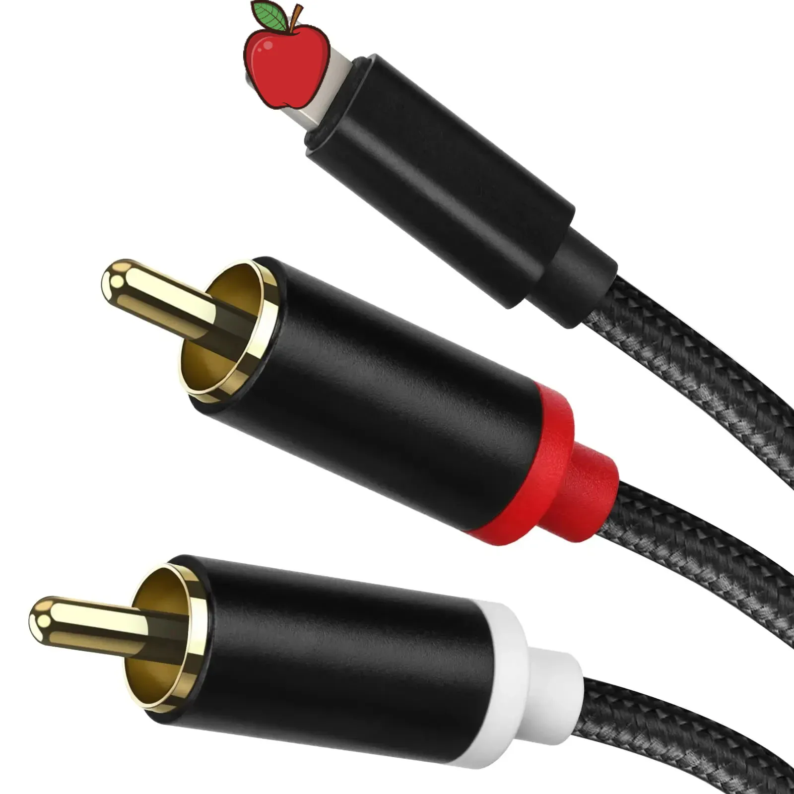 Lightning To Rca Audio Cable 3-in-1 Audio Cable: Lightning/USB-C - Main Image