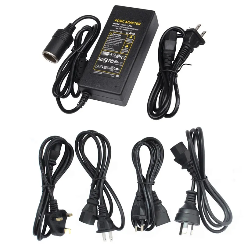 cigarette lighter transformer Car lighter converter 110V 220V 230V to DC 12V 5A 6A 8A 10A LED adapter  power converter for automotive cigarette lighter from Dhgate Lighting  Transformers