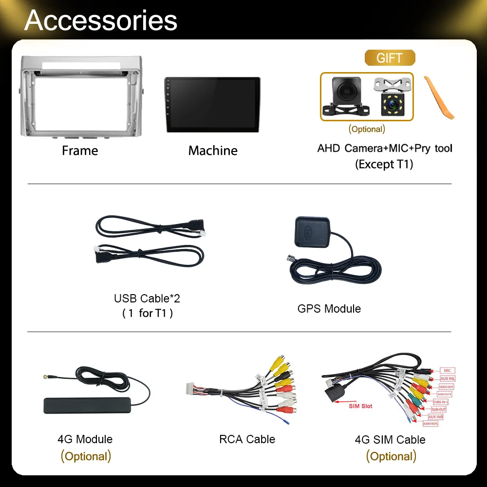 Android Car Radio For Toyota Corolla Verso 2004-2009 Multimedia - View #2