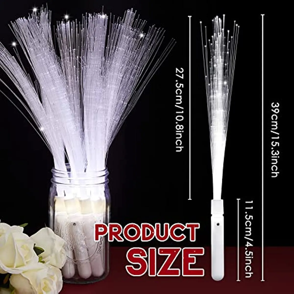 Glow Fiber Optic Wand LED Light Up Fiber... From Ddmyday, $167.57 ...