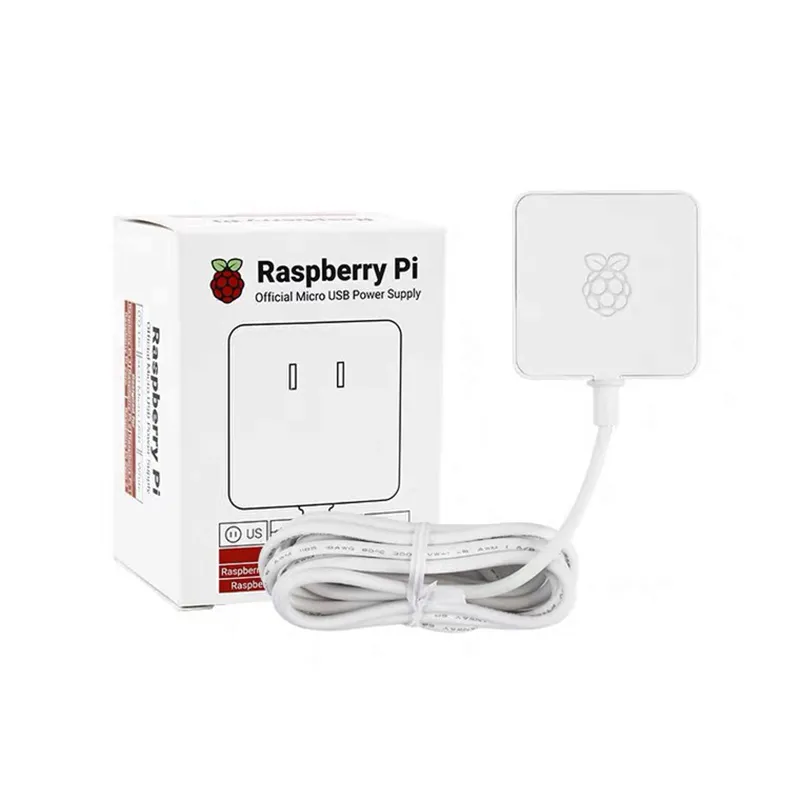 ALIMENTATORE PER RASPBERRY Pi, 5V3A Caricatore Con 1.5m Micro-USB Cavo 2pz EUR 10,99 - IT - Foto 12