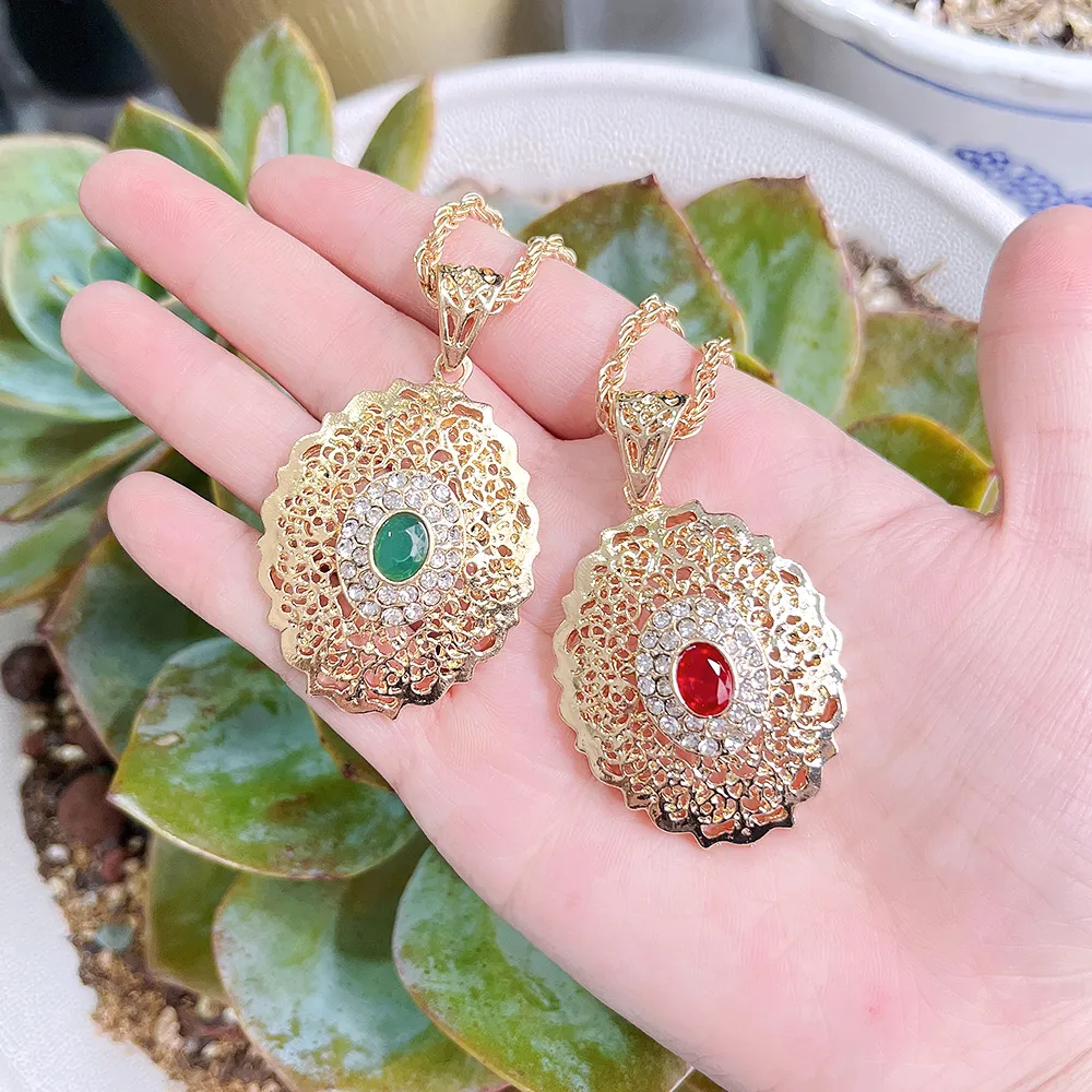 Moroccan pendant necklace outlet