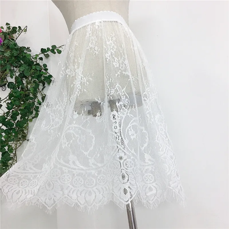 スカート neith. multi tulle top (Lace White) Multi Tulle Top