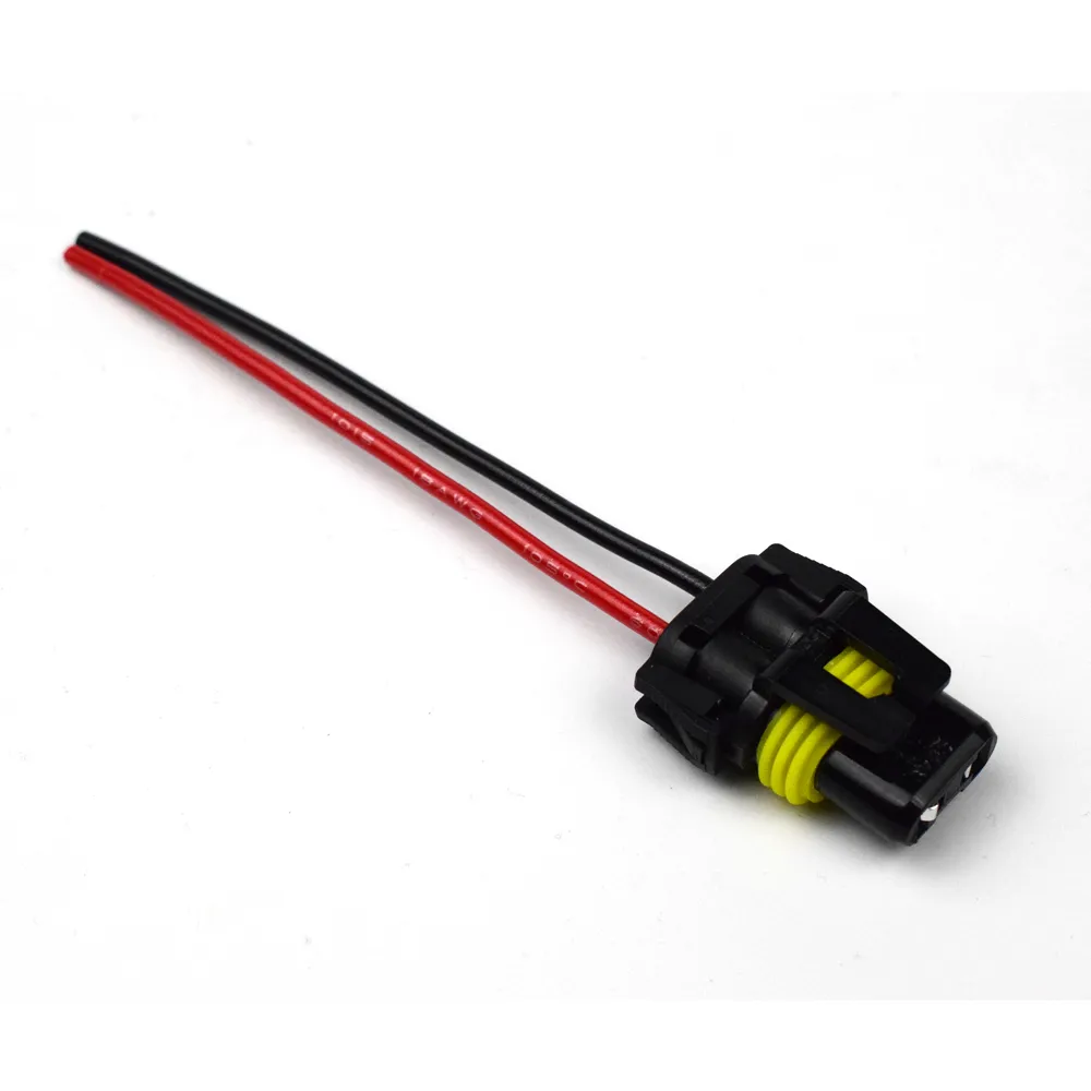 2x 9006 HB4 male Socket Wiring Harness Plug Connector Headlight Fog