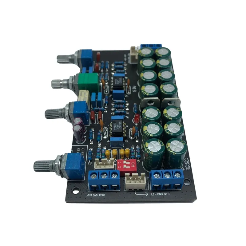 Phono Tube Preamp For Turntable JJRC5532 OP AMP Preamp Amplifier Tone ...