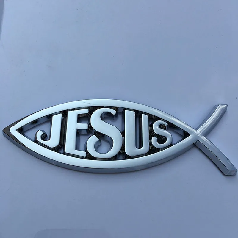 thumbnail image 2 of Jesus Christian Fish Car Window Decals & Stickers | Decal Junky 2 of 13