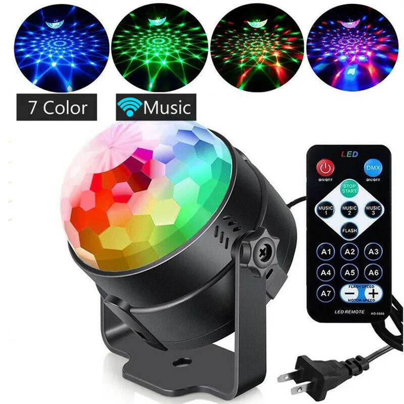 Mini RGB Portable Led Stage Laser Light DJ KTV Projector Disco Party ...