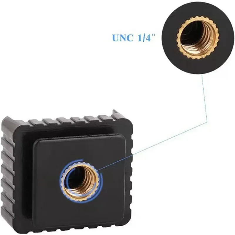 2X Hot Shoe Flash Stand Adapter With 1/4-inch -20 Tripod Screw - UK