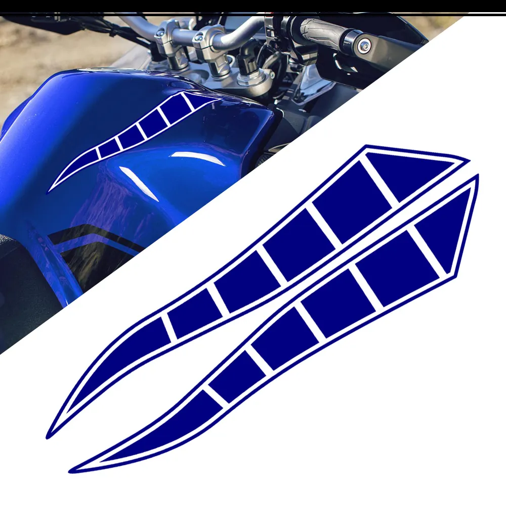Tankpad-stickers Motorfietsstickers Beschermer Brandstoftankdop