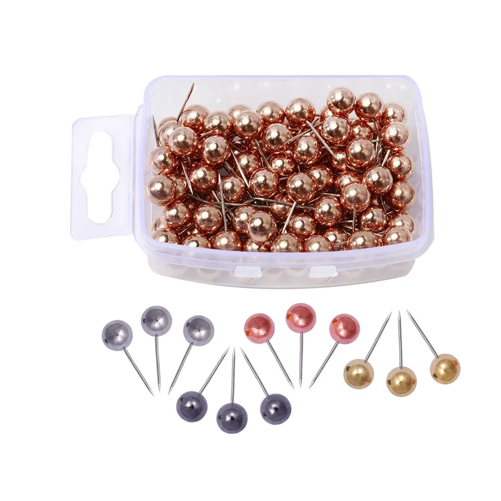 DHgate.com:6MM Assorted Color Map Tacks Push Pins Thumbtacks for Cork ...