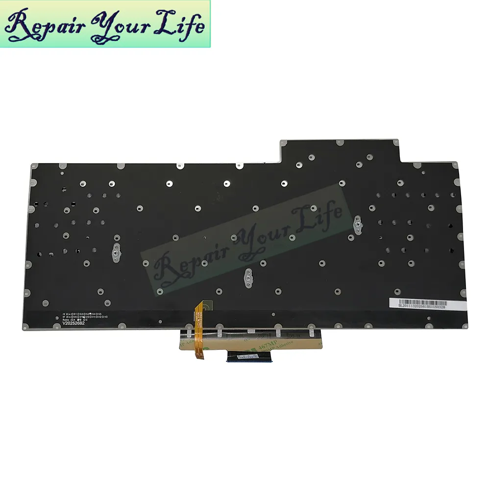 ASUS ROG Zephyrus M16 GU603 Keyboard, US Layout Russian
