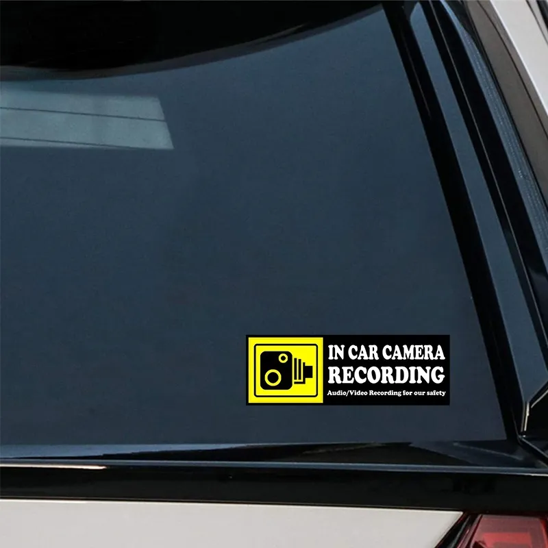 10cm Car Camera Warning Sticker Audio Video... From Ddmyaug, $13.35 ...