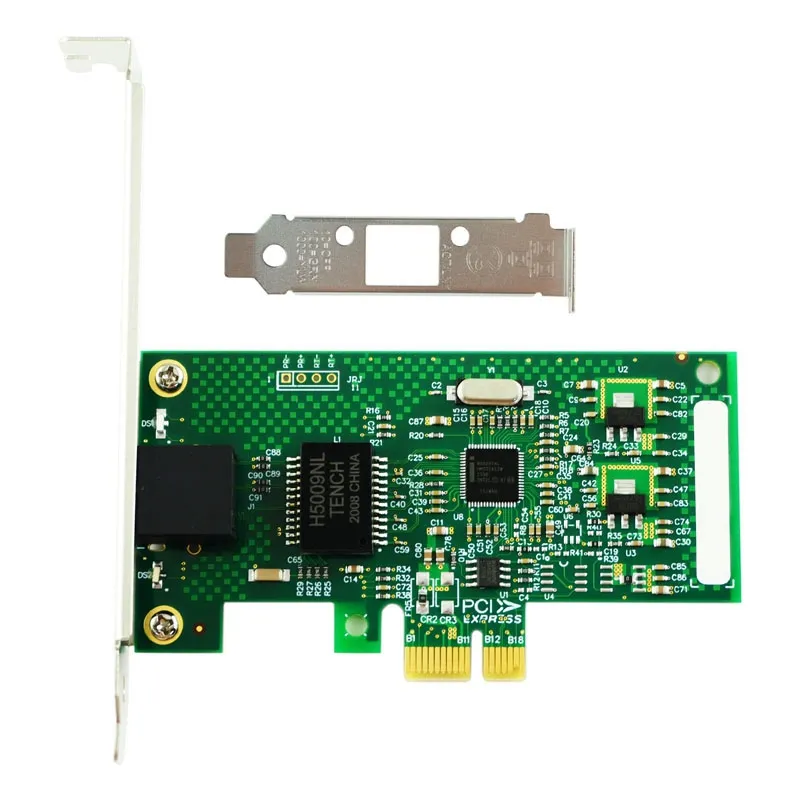 9301CT Pciex1 Gigabit Single Electrical Port Server Network Card 82574L Chip Wired Computer Network Card