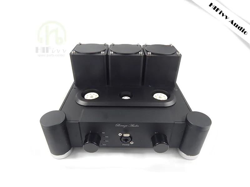 Vacuum Tube Headphone Amplifier 6SN7 12AX7 ECC83 Stereo HiFi Preamp for HD600 HD650 Headphones Audio Interface Mic Amp