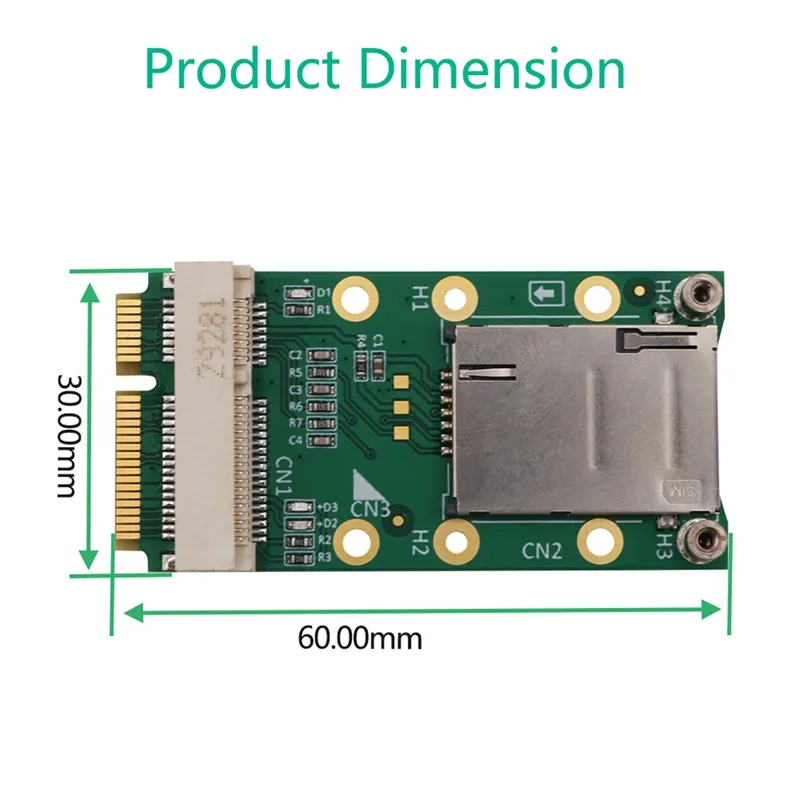 Mini Ci Usb Zte 5 G Adattatore Mini PCI-E A USB Con Slot SIM - Per Moduli 3G/4G ...