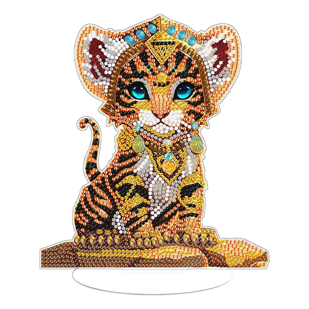 SOURMO Halloween Diamond Art Tabletop Ornament – DIY Acrylic Gem Painting Kit With Stand - View #9