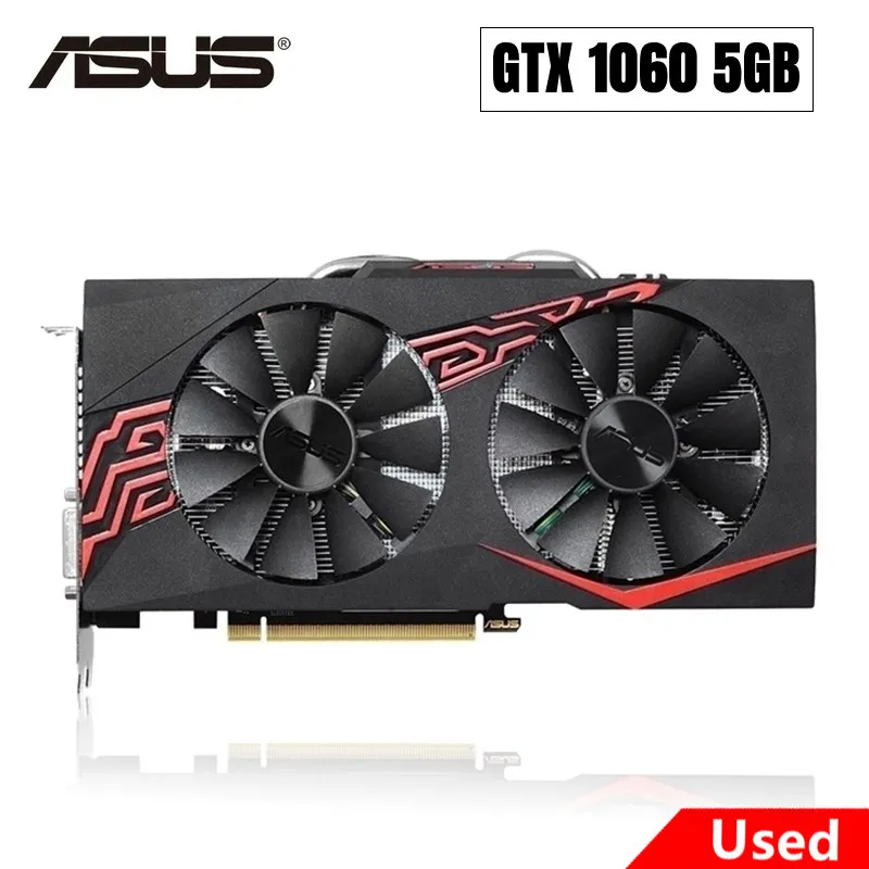 ASUS GeForce GTX 1060 6GB GDDRI Express 3.0 x16 Gaming Graphic