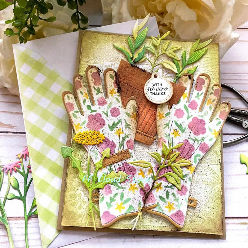 KSCRAFT Big Purse Metal Cutting Dies - 5.5x2.75x4.52 Inch DIY Scrapbooking Stencils